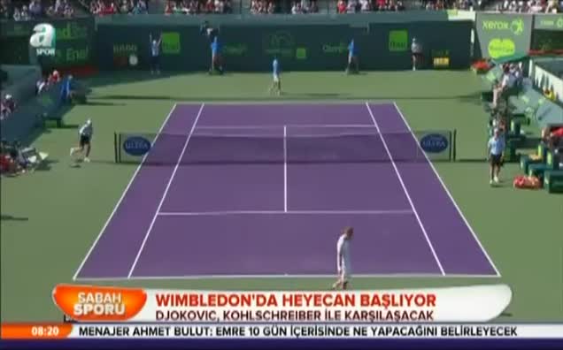 Wimbledon'da heyecan başlıyor