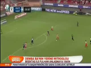 Demba Ba'nın yerine Mitroglou
