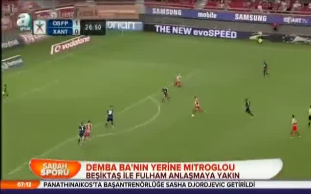 Demba Ba'nın yerine Mitroglou