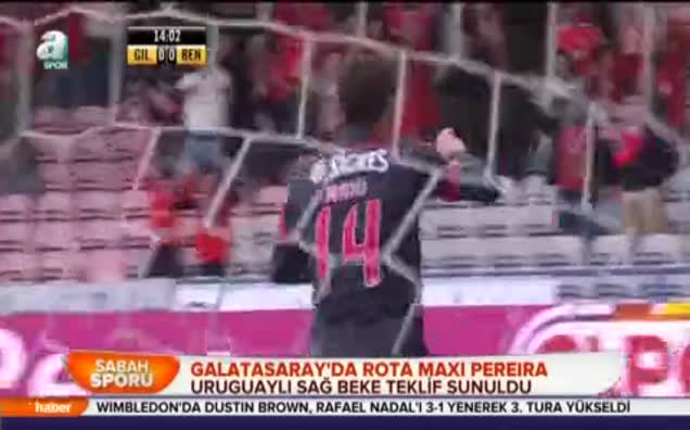 Galatasaray'da Rota Maxi Pereira