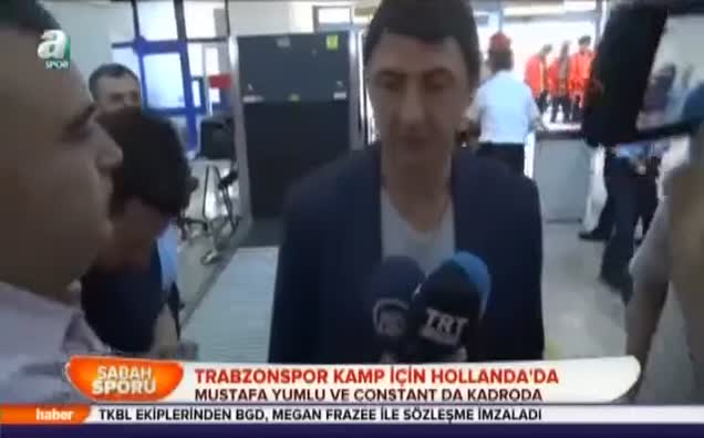 Trabzonspor kamp için Hollanda'da