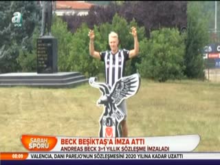 Beck Beşiktaş'a imza attı