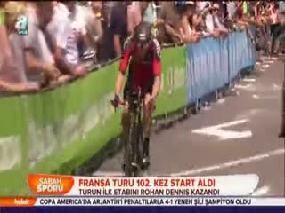 Fransa turu Hollanda'da başladı