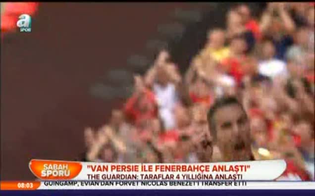 "Van Persİe ile Fenerbahçe anlaştı"