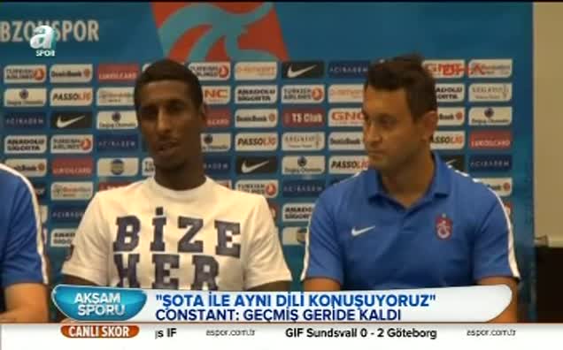 Constant: Geçmiş geride kaldı!