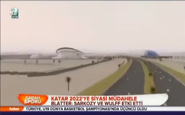 Katar 2022'ye siyasi müdahele
