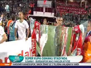 Süper Kupa Osmanlı Stadı'nda!