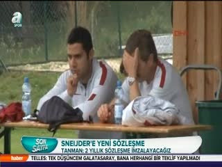 Tanman’dan Sneijder müjdesi!