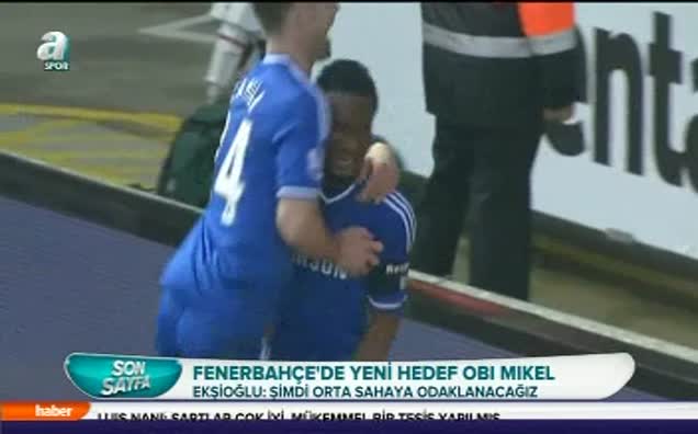Fenerbahçe'de hedef Obi Mikel!