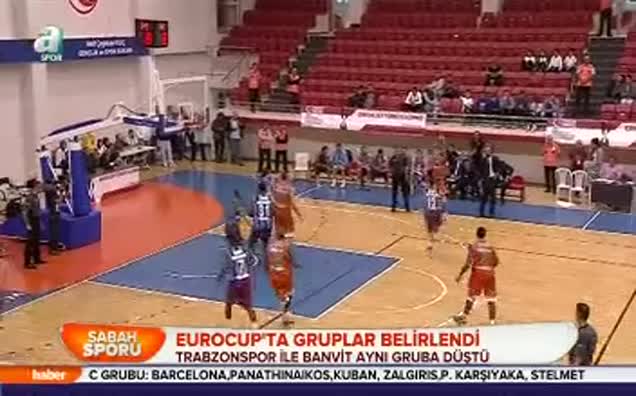 Eurocup'ta gruplar belirlendi