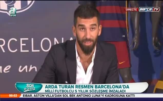 Arda Turan'dan tarihi imza!