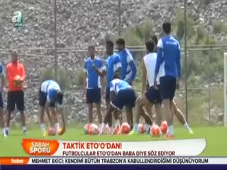 Taktik Eto'o'dan!