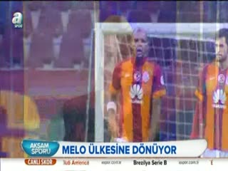 Melo Brezilya'ya dönüyor!