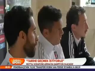 Motta tarihe geçmek istiyor