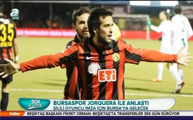Bursa, Jorquera'yı renklerine bağladı!