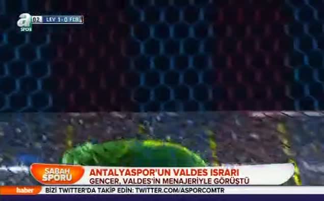 Antalyaspor'un Valdes ısrarı