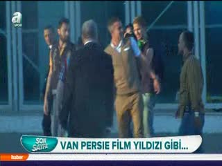 Van Persie film yıldızı gibi!