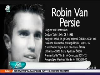 Van Persie'nin ilginç öyküsü!