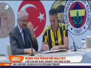 Robin Van Persie'nin maliyeti