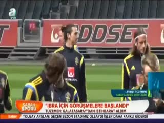 Galatasaray - Ibrahimovic flörtü