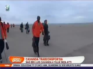 Cavanda Trabzonspor'da