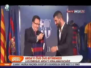 Arda'yı öve öve bitiremedi