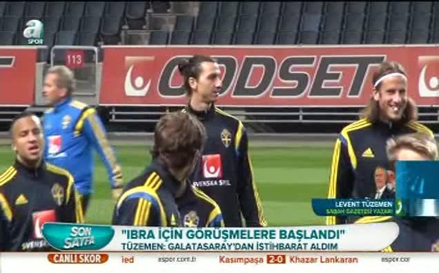 Galatasaray-İbrahimovic flörtü!