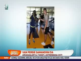 Van Persie Samandıra'da