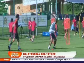 Galatasaray ara tatilde