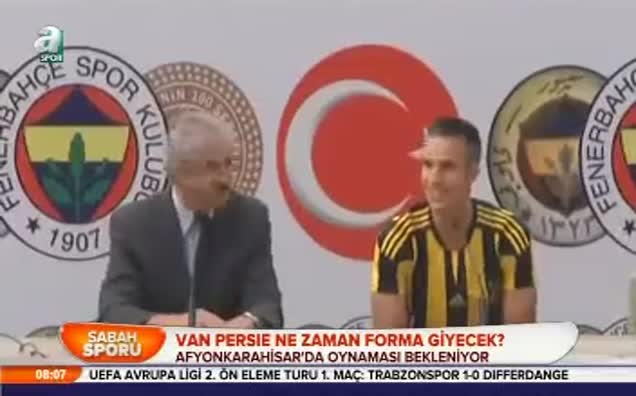 Van Persie ne zaman forma giyecek?
