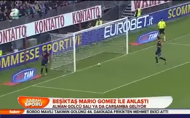 Beşiktaş Mario Gomez ile anlaştı