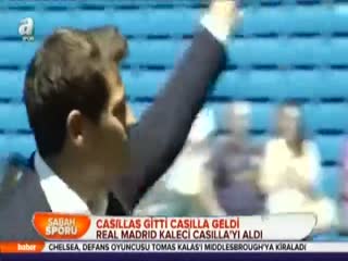 Casillas gitti Casilla geldi