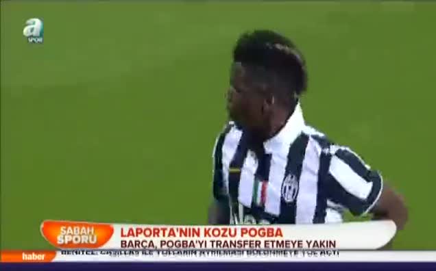 Laporta'nın kozu Pogba