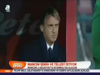 Mancini Semih ve Telles'i istiyor