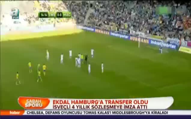 Ekdal Hamburg'a transfer oldu