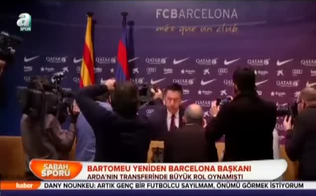 Bartomeu yeniden Barcelona başkanı
