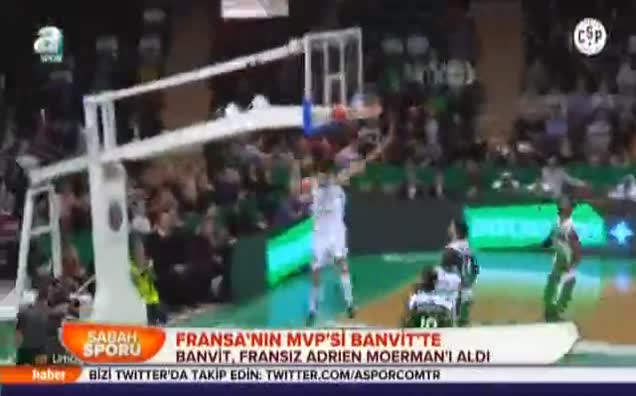 Fransa'nın MVP'si Banvit'te