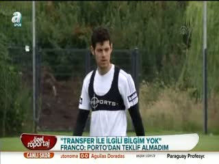 Pedro Franco A Spor'a konuştu!
