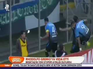Rhodolfo Gremio'ya veda etti