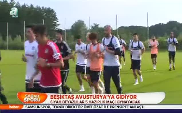 Beşiktaş Avusturya'ya gidiyor