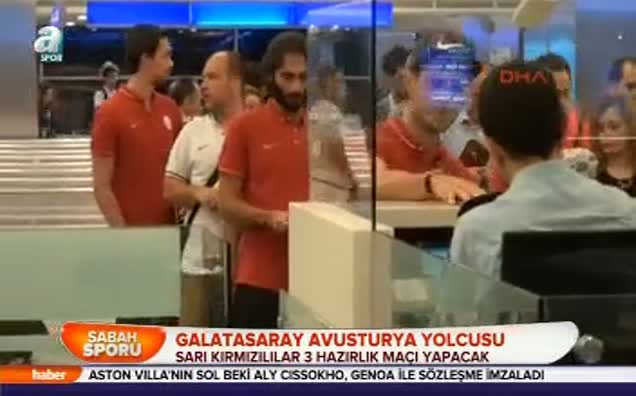 Galatasaray Avusturya yolcusu