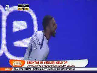 Quaresma ve Rhodolfo geliyor