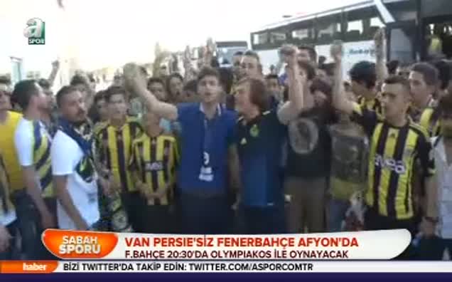 Van Persie'siz Fenerbahçe Afyon'da