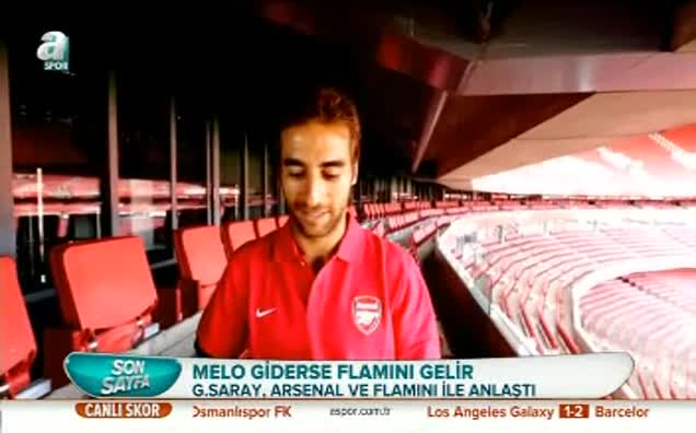 Melo giderse Flamini gelir!