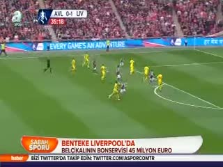 Benteke Liverpool'da