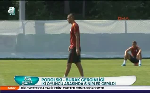 Podolski’den Burak Yılmaz’a tepki