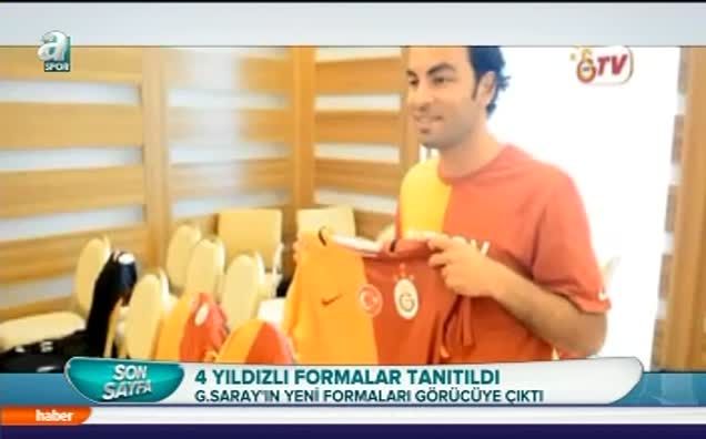 İşte Galatasaray'ın 4 yıldızlı formaları!