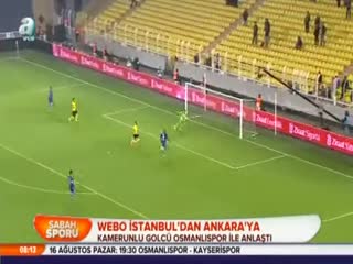 Webo İstanbul'dan Ankara'ya