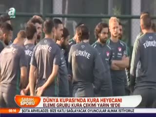 Dünya kupası'nda kura heyecanı