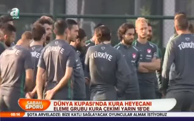 Dünya kupası'nda kura heyecanı
